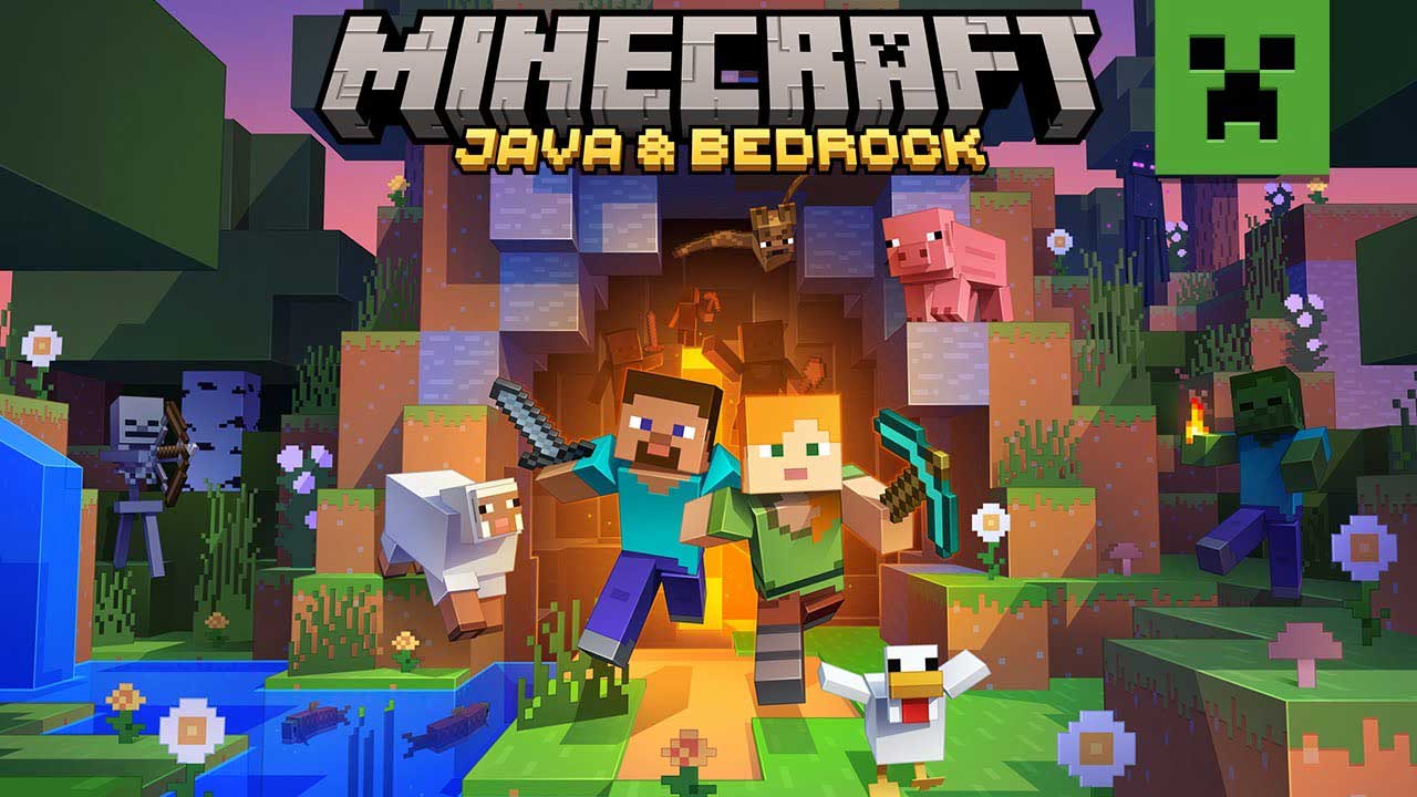 Minecraft Java + Bedrock, The Gamenator, thegamenator.com